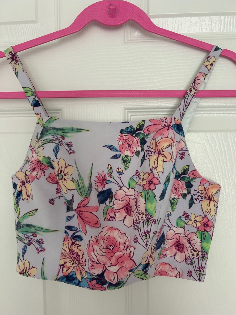 Forever 21 Lavender Floral Kids One-Piece